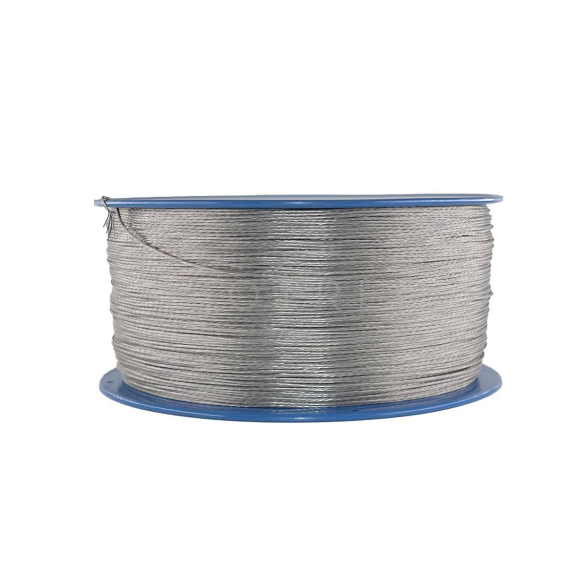 Nemtek Electric Fence Braided Wire 1.6mm Aluminium 1000m Side View EF44-8